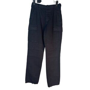 2/$30 Riley XS 1980 Black Cargo Pants Cotton